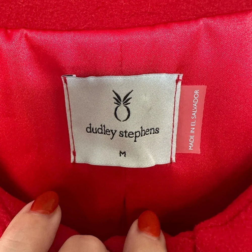 Dudley Stephens Red Diana Women’s Blazer.  Includes a Dudley Stephen’s tote bag